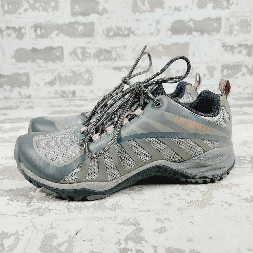 Merrell Gray Hiking Breathable walking running climbing athletic sneakers